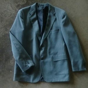 Vintage Levi's Gray Blue Action Suit Jacket 40